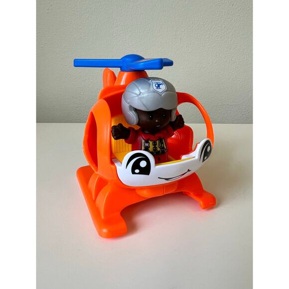 Fisher-Price Little People Helicopter Toy Vehicle & Figure Set 2023 - Picture 5 of 8